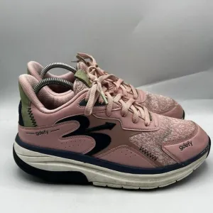 Gravity Defyer Corrective Fit Women Size 9 Pink/White Walking Shoes Sneakers
