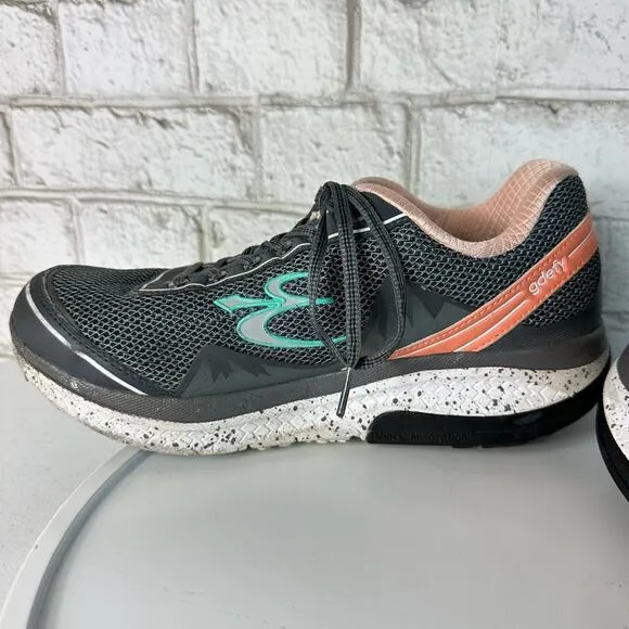 Gravity Defyer GDefy Gray Sneakers Mighty Walk Orthopedic Athletic Shoes 10