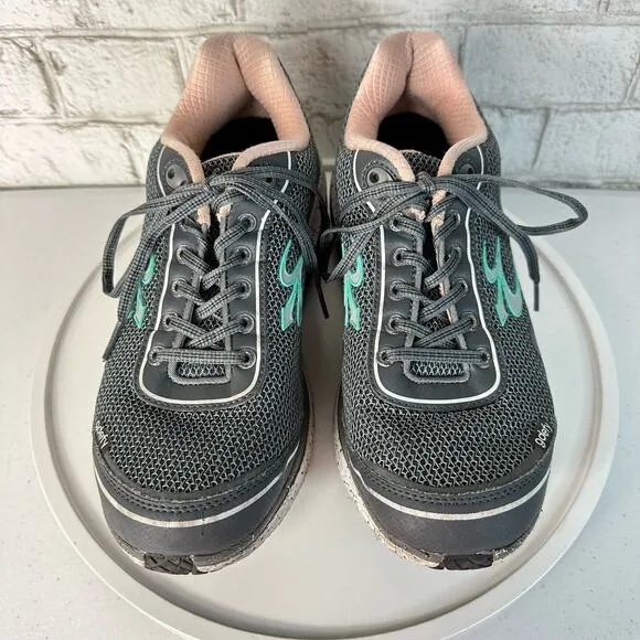 Gravity Defyer GDefy Gray Sneakers Mighty Walk Orthopedic Athletic Shoes 10