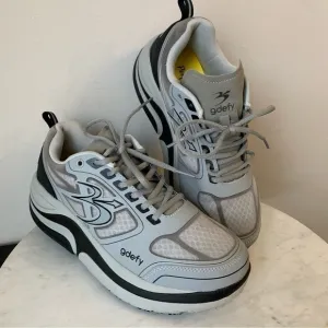 GRAVITY Defyer GDefy Ion Men's Black Gray Lace Up Athletic Sneakers Sz 9