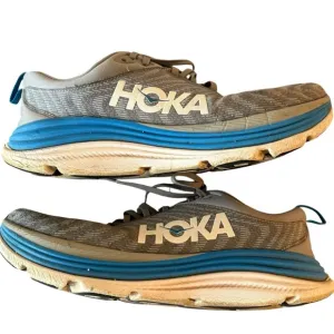 Hoka Gaviota 5 Mens Blue Gray Running Athletic Shoes Sneaker Sz  11.5 D