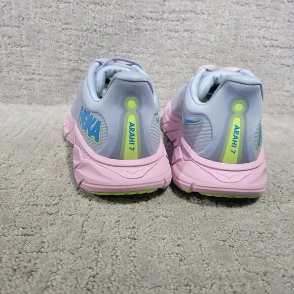 Hoka One One Arahi 7 Womens Size US 9.5D Pink Twilight Athletic Running Sneakers