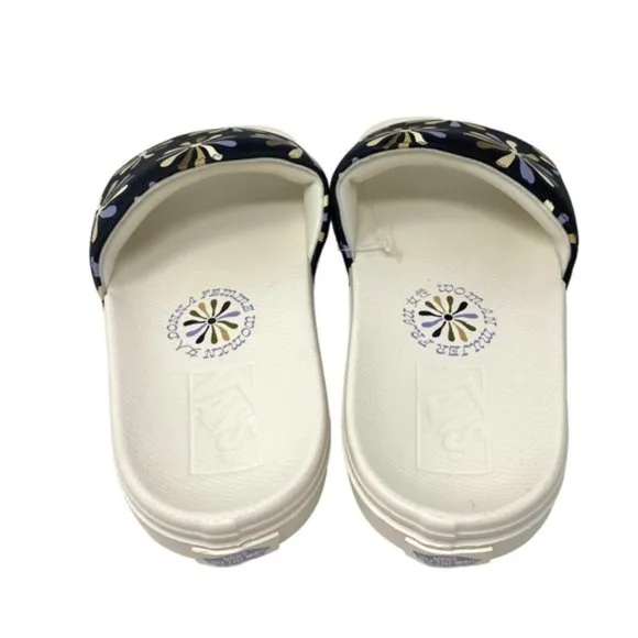 🔥HOT SALE🔥VANS La Costa Slide Beige Floral Sandals Men’s Size VN0A5HFEBBG