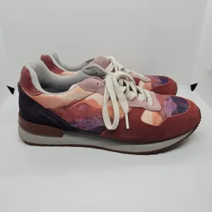 Inkkas Andes Jogger sneakers red purple women's 7