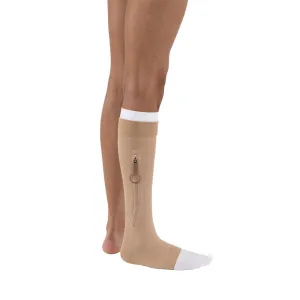 JOBST UlcerCARE 40  mmHg Open Toe Stocking With Zipper
