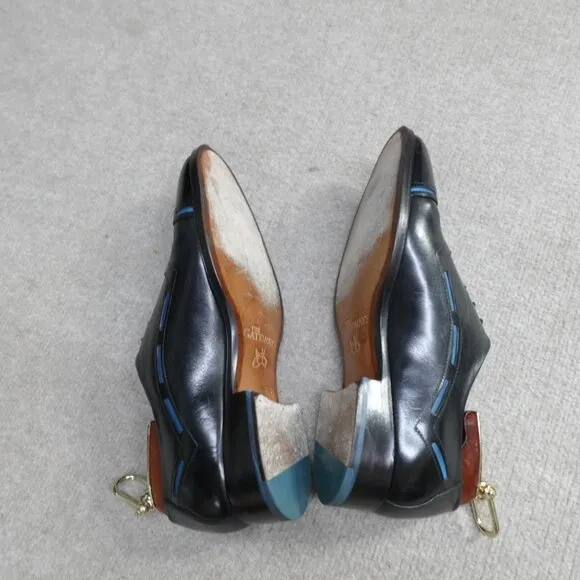 John Fluevog Shoes 8.5 Black The Gateways Cap Toe Oxford Lace