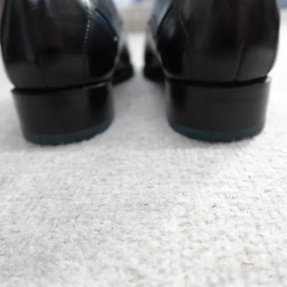John Fluevog Shoes 8.5 Black The Gateways Cap Toe Oxford Lace