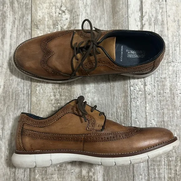 JOHNSTON &amp; MURPHY Men's Milson Wingtip Dress Shoes
