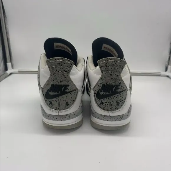 Jordan 4 Retro White Cement- Size 9.5