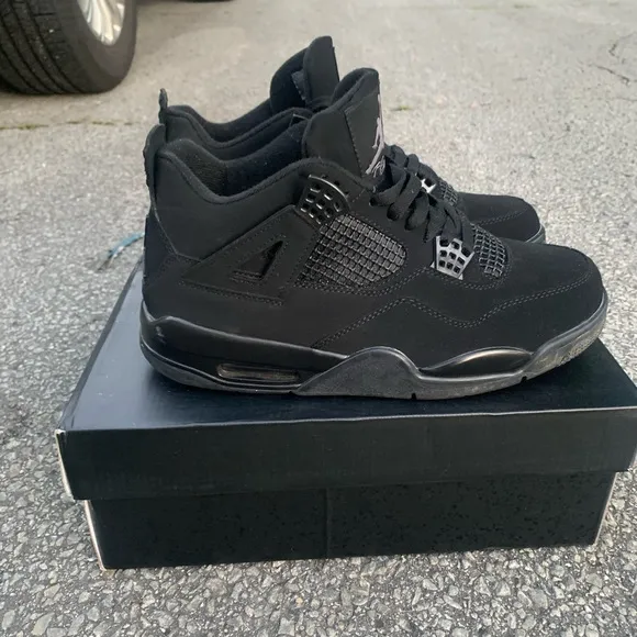 Jordan Black Sneakers Air Jordan 4