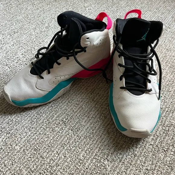 Jordan Lift Off South Beach White and Pink Sneakers