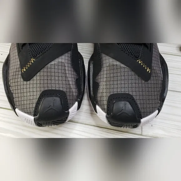 Jordan One Take 4 &quot;Black/Metallic Gold/White&quot; Boys' Basketball Shoes size 4.5