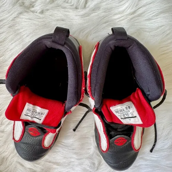 Jordan Pro Strong Mid Varsity Red Black Basketball Sneakers Size 3Y