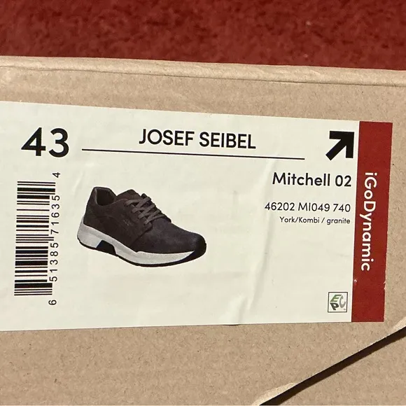 Josef Seibel Men's Mitchell 02 granite