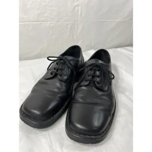 Joseph Seibel Men Black Leather Lace Up Oxford Comfort Shoes Size EU 45 size 12