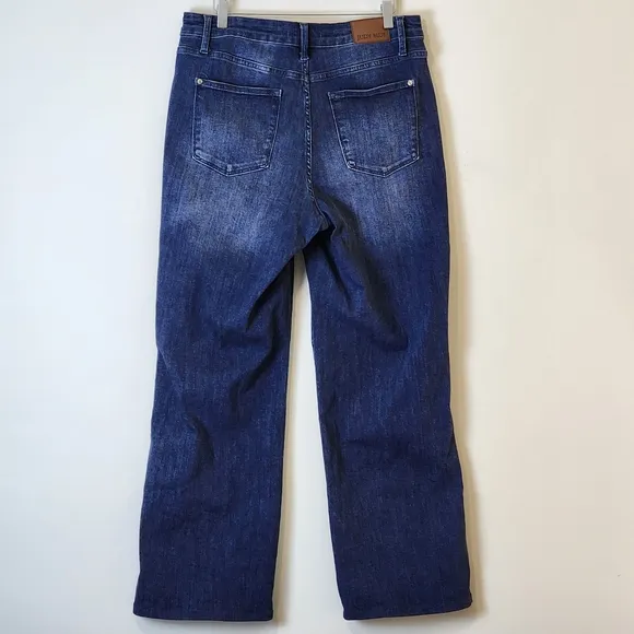 Judy Blue Jeans Hear Me Out Mid Rise Tummy Control Top Straight Leg