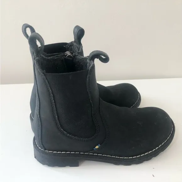 Kavat Sz EU 30 Husum XC Black Leather Boots About Sz 12/12.5 Kid Swedish Brand