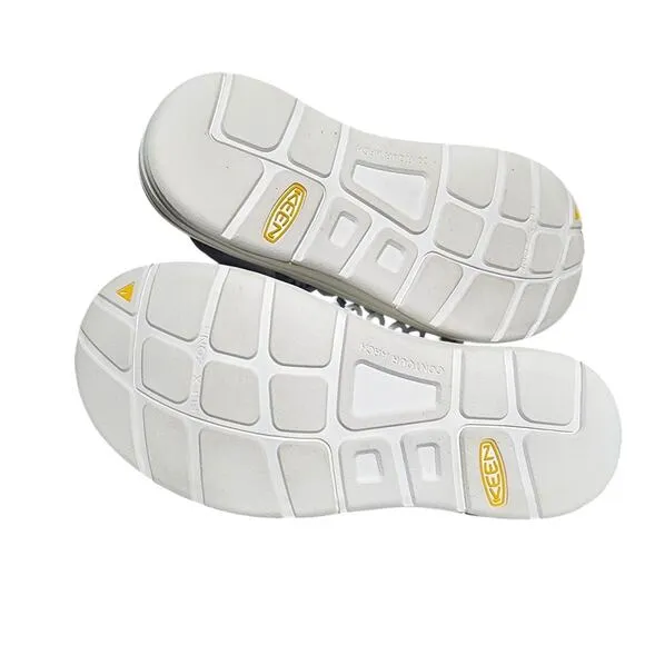 Keen Bungee Cord Eco Friendly Sneaker Sandals White Antimicrobial Contour Arch 8