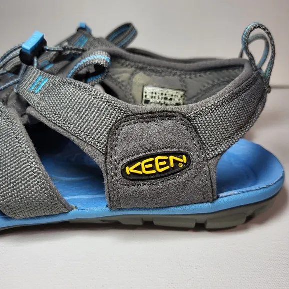 KEEN Clearwater CNX Multi-Sport Sandals Women's Size 9.5 Gray/Blue