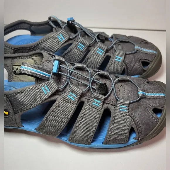 KEEN Clearwater CNX Multi-Sport Sandals Women's Size 9.5 Gray/Blue