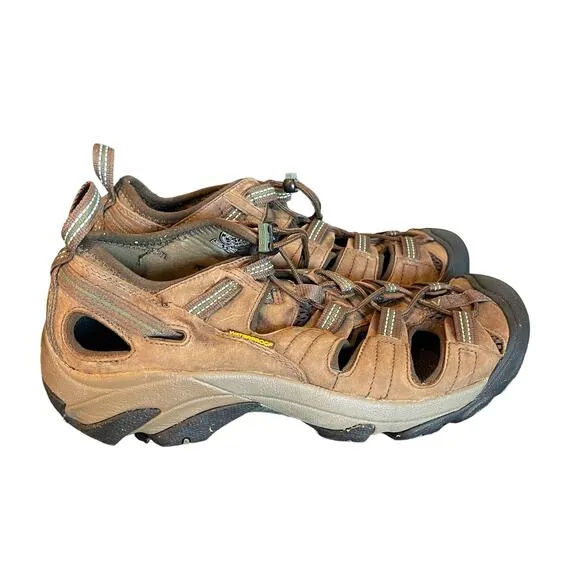KEEN Men's Arroyo II Hiking Sandals Brown Size 9.5