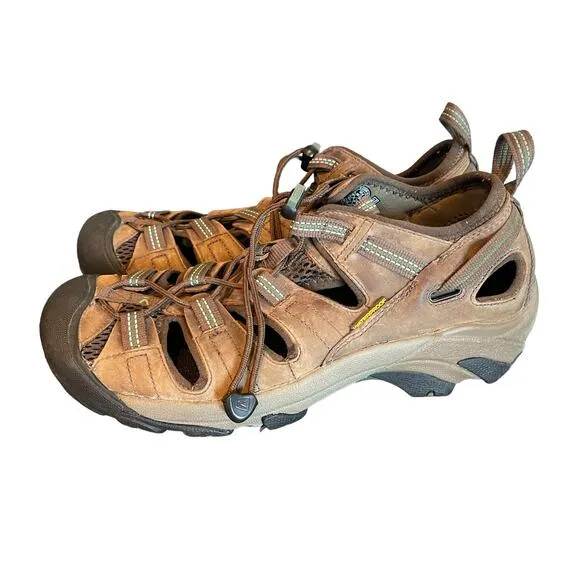 KEEN Men's Arroyo II Hiking Sandals Brown Size 9.5