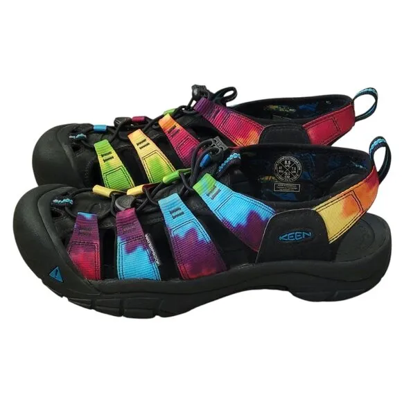 Keen Newport H2 Sandals Original Tie Dye Watersports Hiking Shoe NEW Sz 8.5