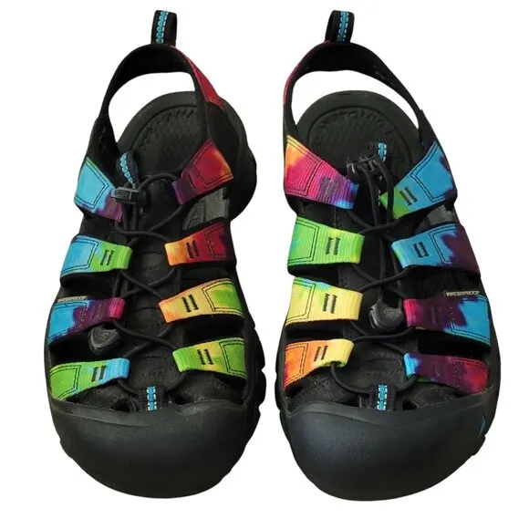 Keen Newport H2 Sandals Original Tie Dye Watersports Hiking Shoe NEW Sz 8.5