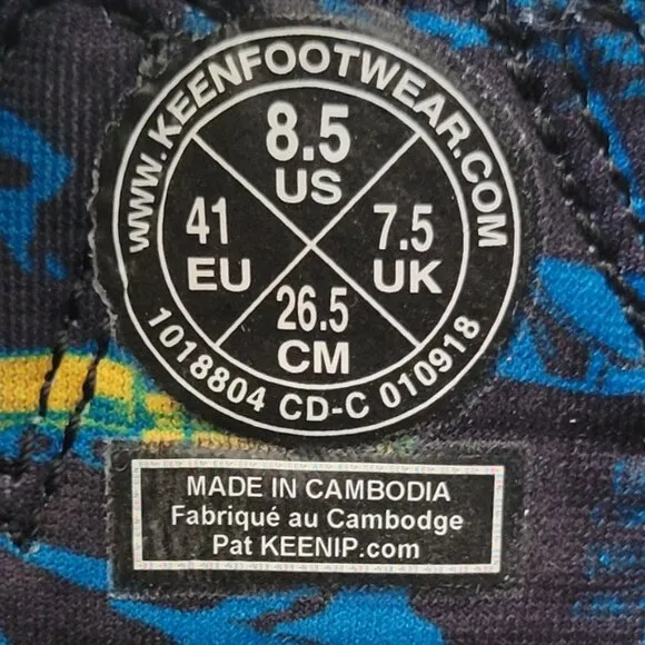 Keen Newport H2 Sandals Original Tie Dye Watersports Hiking Shoe NEW Sz 8.5