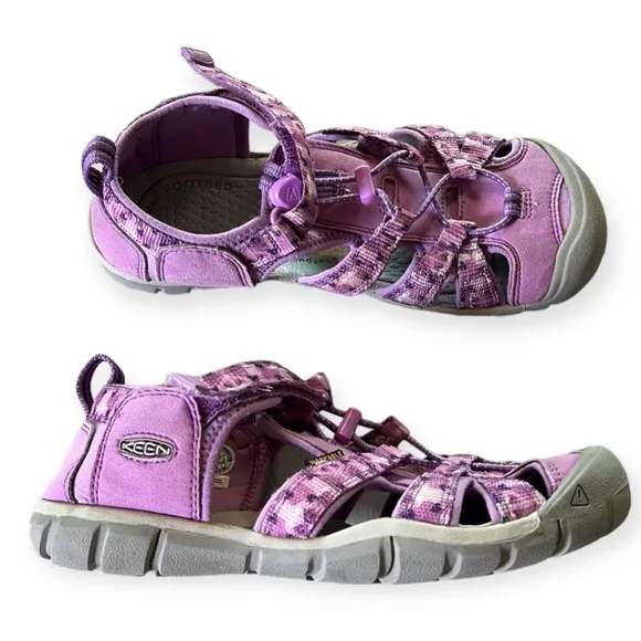 KEEN SEACAMP | Violet/Lavender Fog Youth Sandals