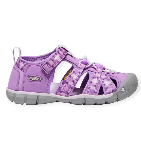 KEEN SEACAMP | Violet/Lavender Fog Youth Sandals
