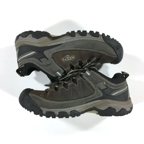 Keen Targhee III Hiking Shoes Mens Size 8 Wide Brown Waterproof Leather 1018597