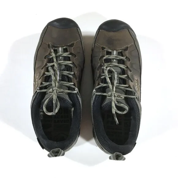 Keen Targhee III Hiking Shoes Mens Size 8 Wide Brown Waterproof Leather 1018597