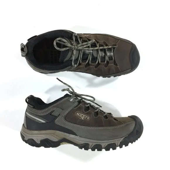 Keen Targhee III Hiking Shoes Mens Size 8 Wide Brown Waterproof Leather 1018597
