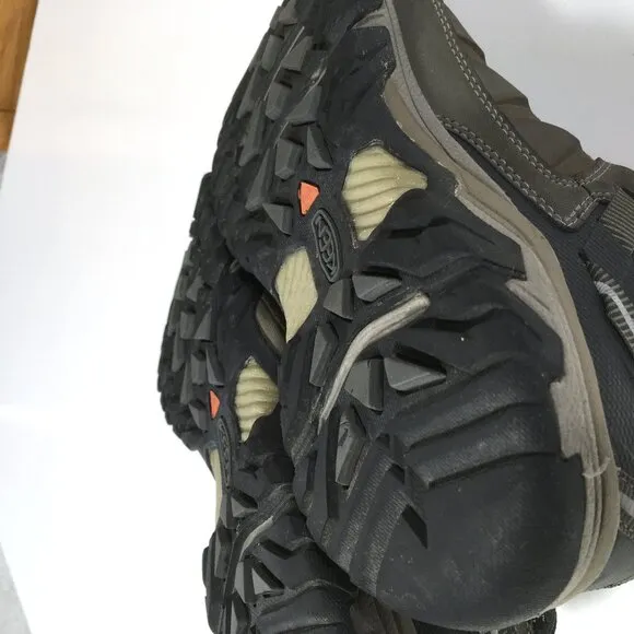 Keen Targhee III Hiking Shoes Mens Size 8 Wide Brown Waterproof Leather 1018597