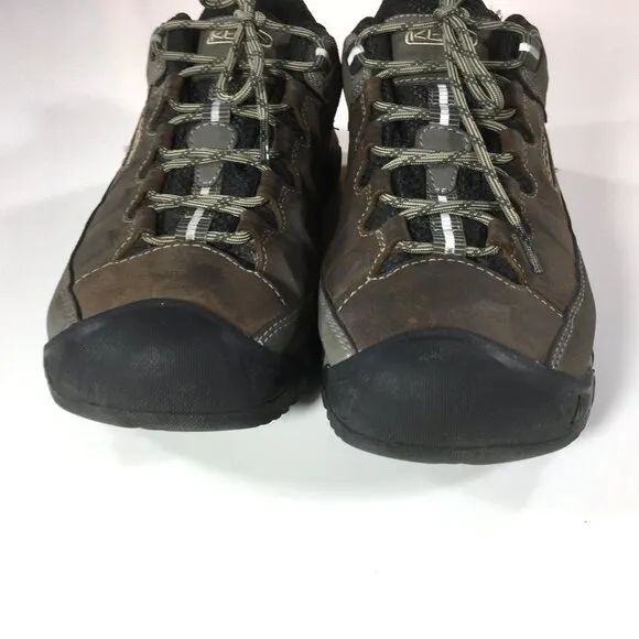 Keen Targhee III Hiking Shoes Mens Size 8 Wide Brown Waterproof Leather 1018597