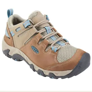 Keen Women's Size 6 Brindle Deep Sea Detroit Low Steel Toe Sneakers NEW Hiking