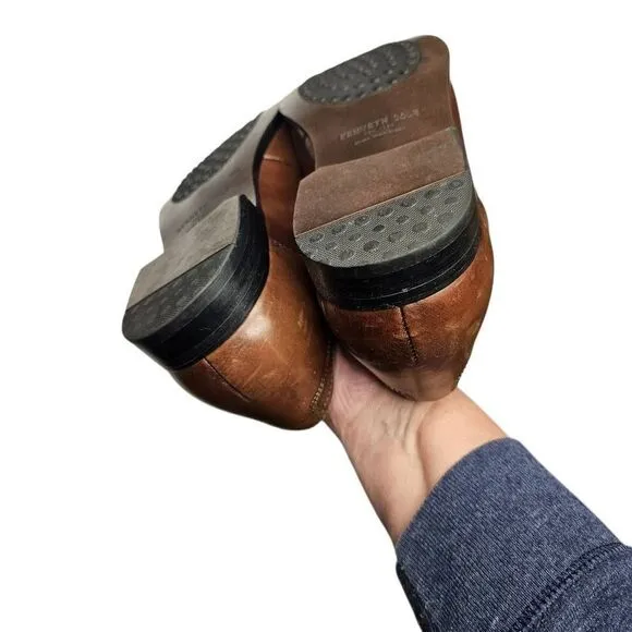 Kenneth Cole New York On Lock Bike Toe Dress Shoes, Cognac - Men's Dress Shoes S