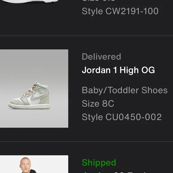 Kids Air Jordan Retro 1 Shoes Nike High “Seafoam” Toddler Size 8c Like New