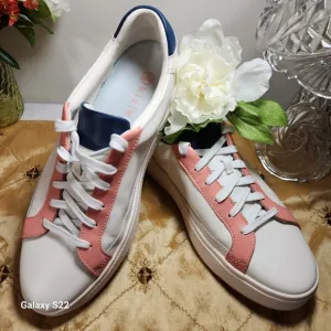 Kizik Vegas Unisex Cream/Coral/Navy M 11/W 12.5