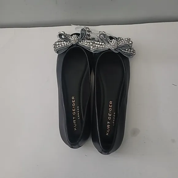 Kurt Geiger London Eagle Bow Ballet Flat