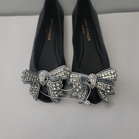 Kurt Geiger London Eagle Bow Ballet Flat