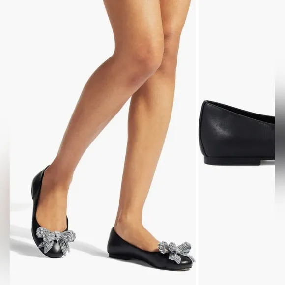 Kurt Geiger London Eagle Bow Ballet Flat