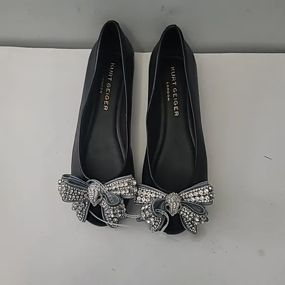 Kurt Geiger London Eagle Bow Ballet Flat