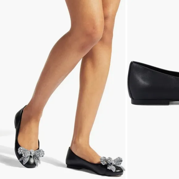 Kurt Geiger London Eagle Bow Ballet Flat