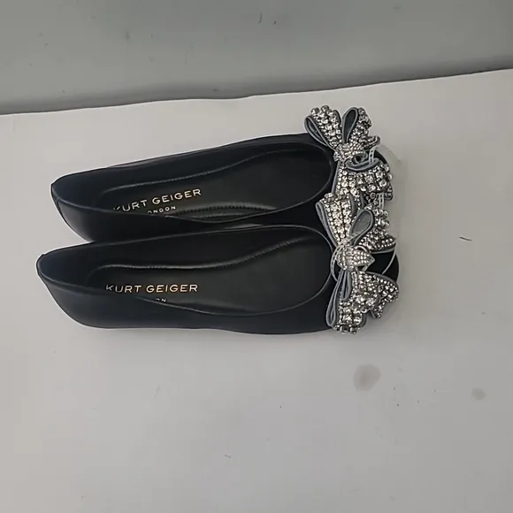 Kurt Geiger London Eagle Bow Ballet Flat
