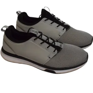 KURU Men's Atom Cloud Running Athletic Sneakers Orthotic Gray/Black/White - 13.5