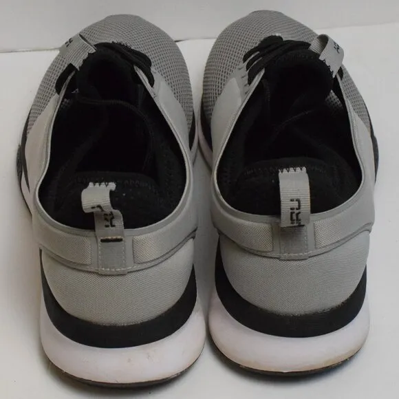 KURU Men's Atom Cloud Running Athletic Sneakers Orthotic Gray/Black/White - 13.5