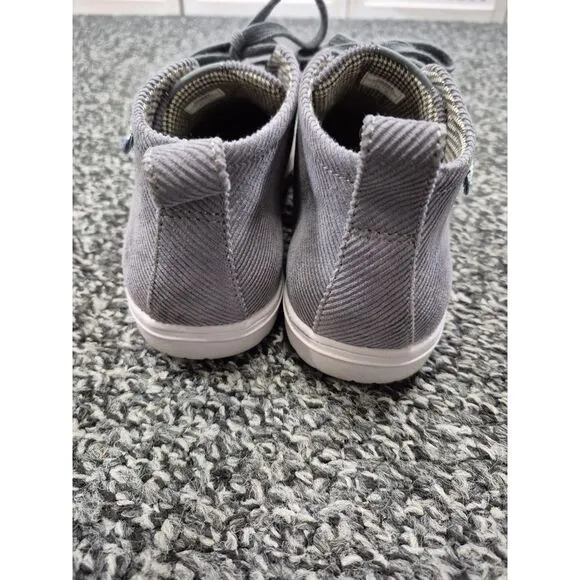 Lems Mens Size 11.5 Women 13 Chukka Corduroy Boots‎ Gray Ankle Comfort Shoes