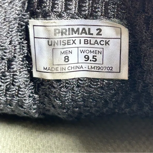 Lems Primal 2 Barefoot Minimalist Sneaker Comfort Shoes Mens Size 8 Womens 9.5